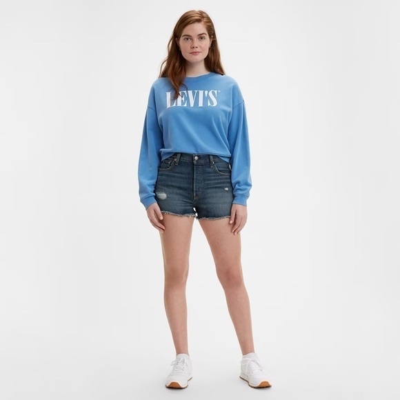 Levi’s 501 Short Silver Lake Medium Wash - 32 - Picture 1 of 6